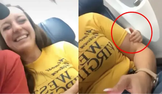 비행기 여행 내내 뒷좌석 아기가 팔을 때린다면 당신은?