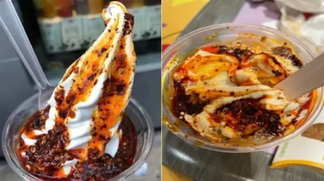아이스크림에 고추기름을? 中맥도날드 ‘괴식’ 먹어보니…