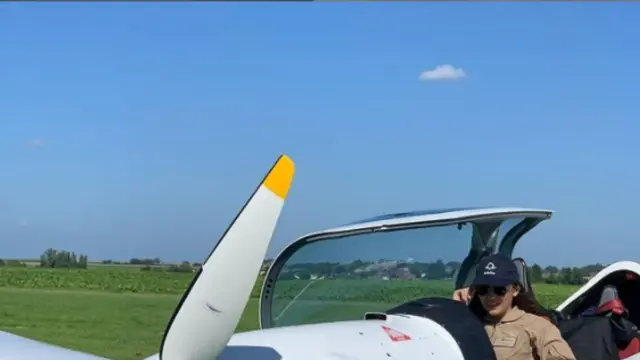 최연소 비행 세계일주 도전하는 여성, 최종 꿈은 우주비행사