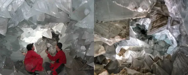 스페인 폐광산에 있다는 세계 최대규모 결정족