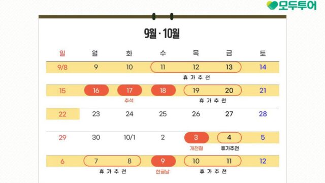 “최장 9일 쉴 수 있다” 황금연휴에 떠나는 유럽 여행 기획전 선봬